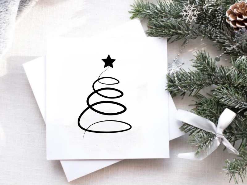 Christmas Tree Card