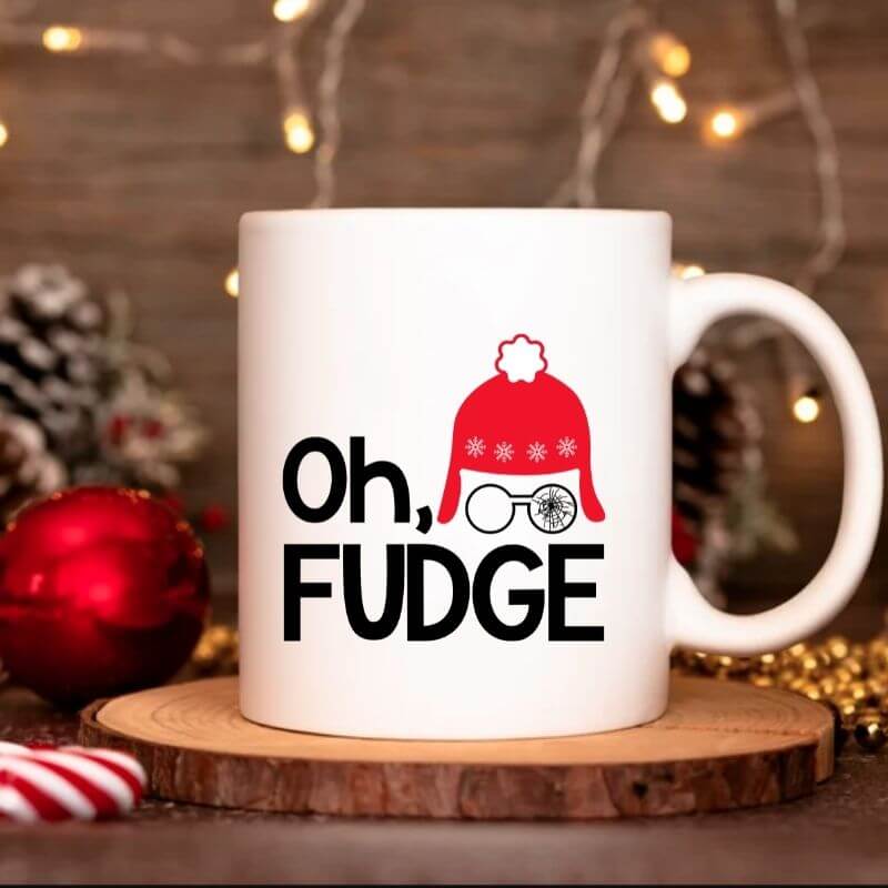 oh fudge mug christmas idea