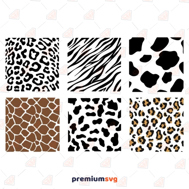 Leopard Print SVG Bundle | Animal Print SVG Leopard Print SVG Svg