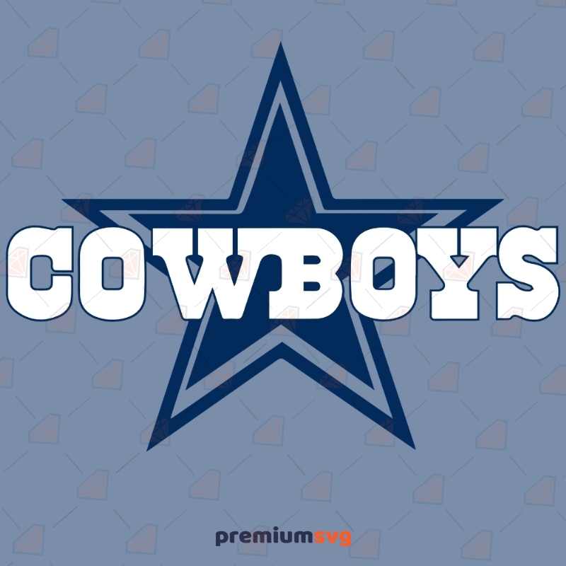 Dallas Cowboys Svg, Cowboys Star Svg Symbols Svg