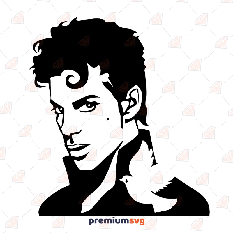 Download Purple Rain Prince Silhouette Svg Premium Svg