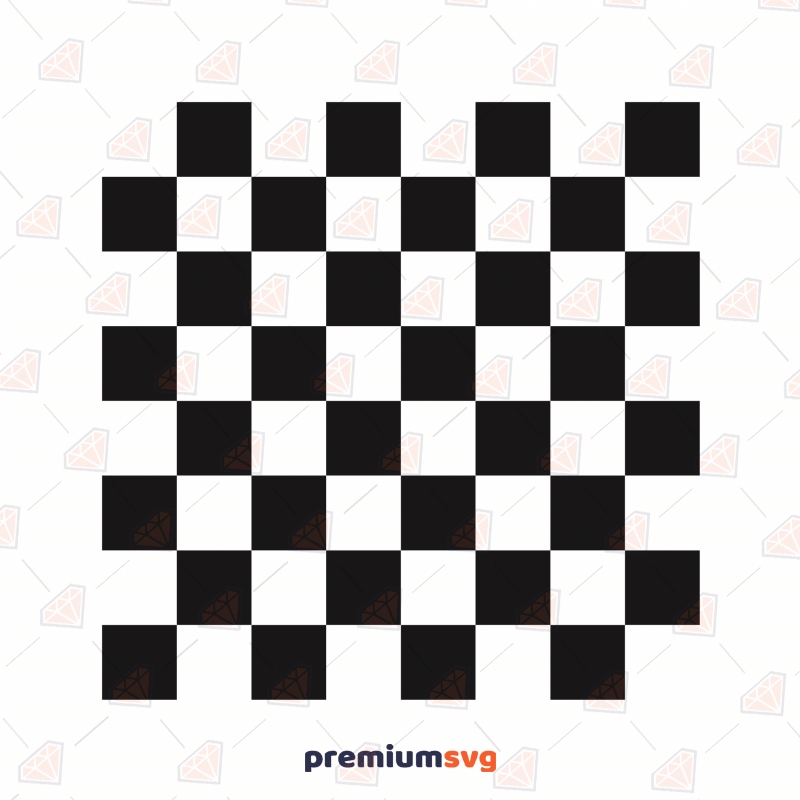 Checkerboard SVG Cut File, Checkerboard Instant Download Vector Objects Svg