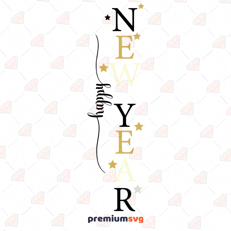 New Year Porch Sign SVG, Happy New Year SVG New Year SVG Svg