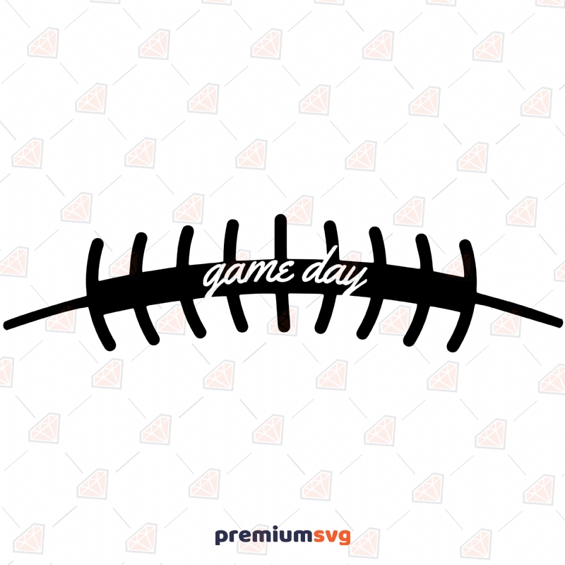 Game Day Stitches SVG Cut File Gaming Svg