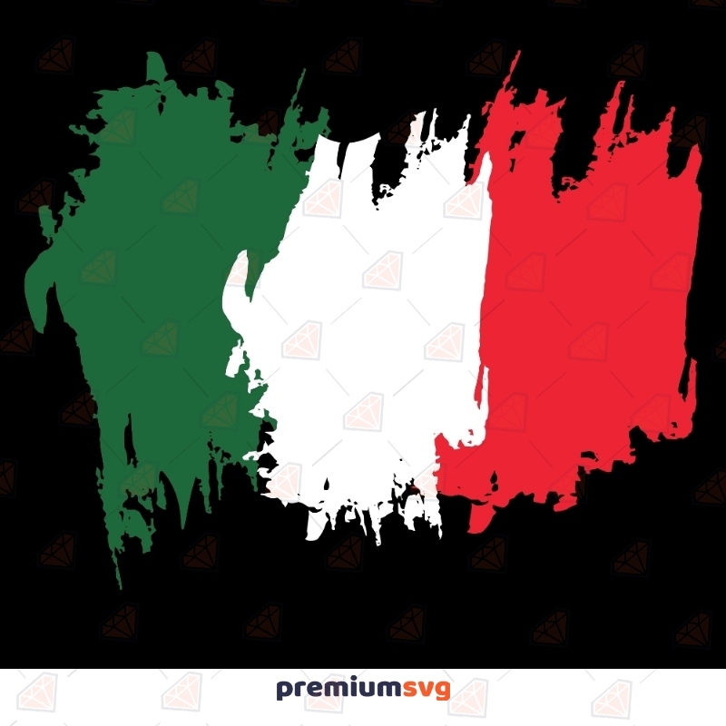 Distressed Italy Flag SVG| Italian Flag SVG Flag Svg