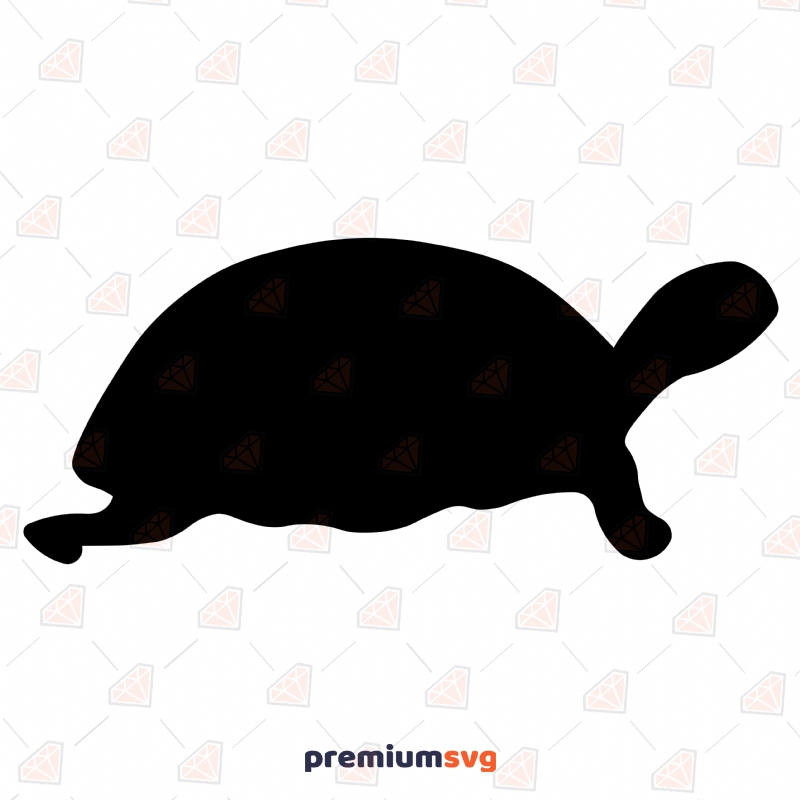 Tortoise Silhouette SVG, Sea Turtle SVG Instant Download Sea Life and Creatures SVG Svg