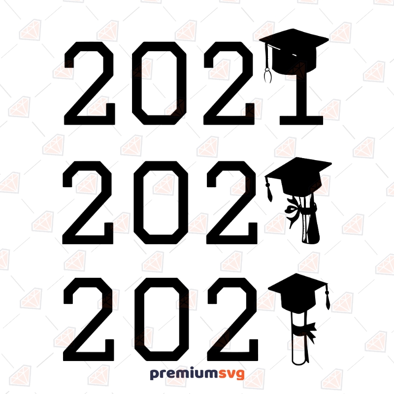 Smiley Graduation SVG Cut File | PremiumSVG