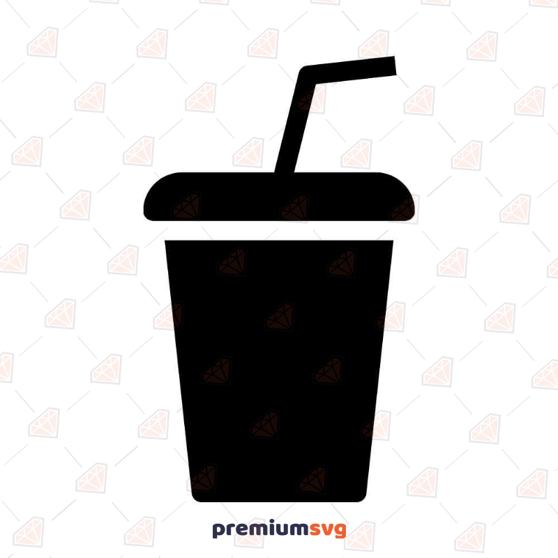 Soda Cup SVG File, Soda Cup Clipart Instant Download Snack Svg