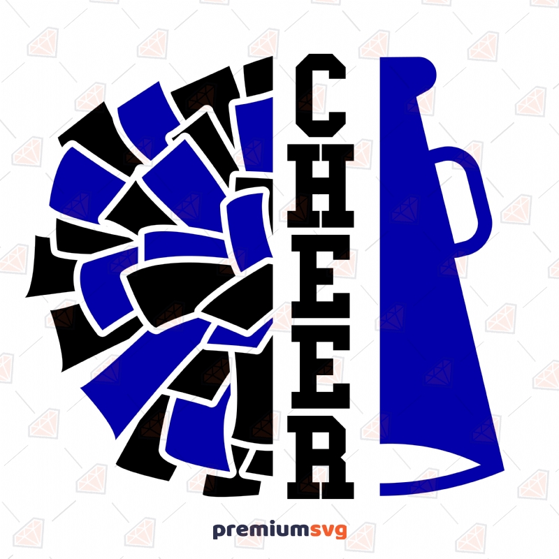 udskille Erkende Effektiv Cheer Megaphone and Pom Pom SVG | PremiumSVG