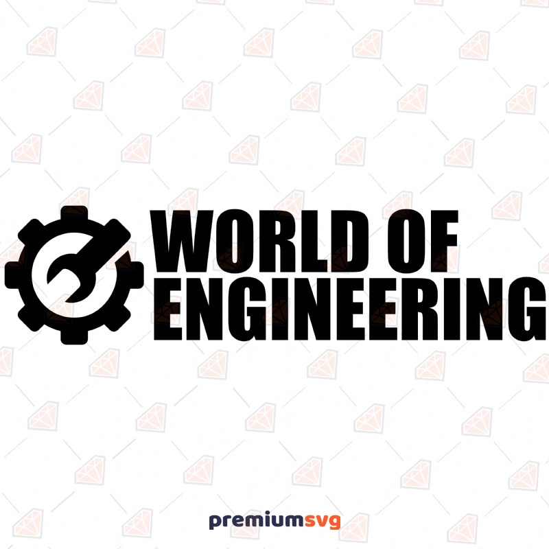 World Of Engineering SVG Cut File Mechanical Tools Svg