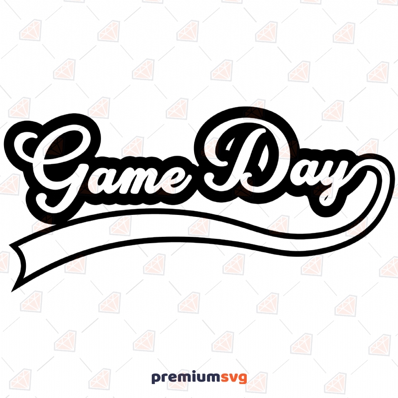 Game Day with swash SVG Gaming Svg