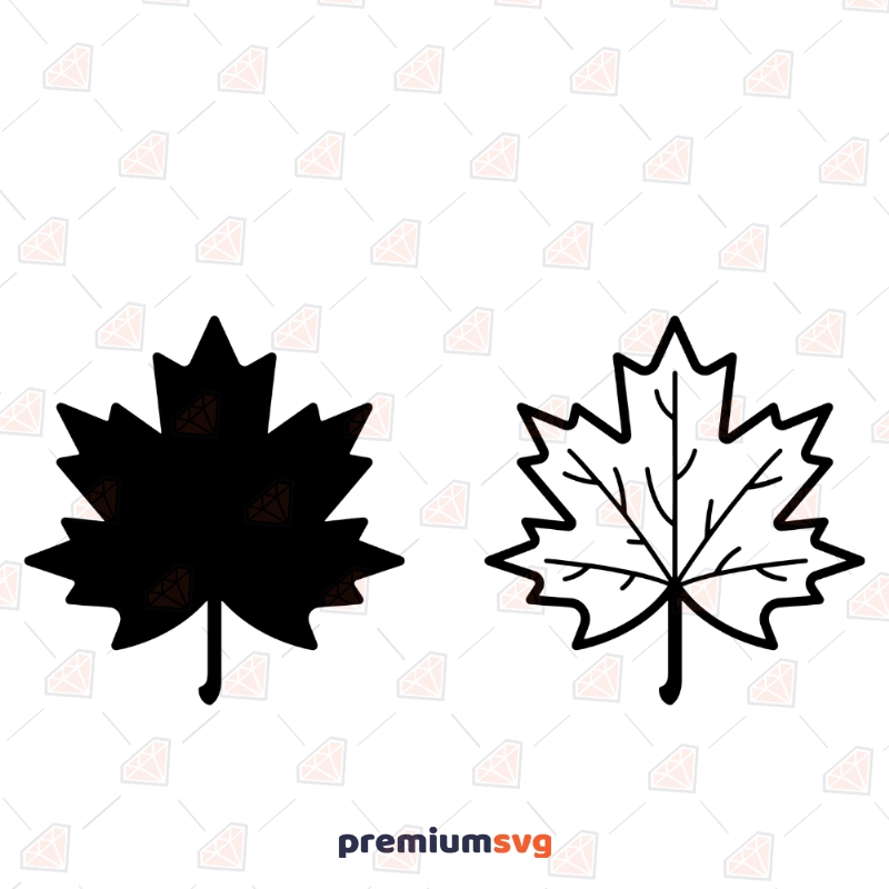 Canadian Maple Leaf Svg Clipart Cut Files | Maple Clipart  Drawings Svg