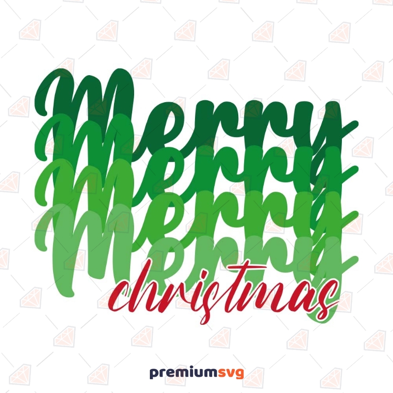 Merry Christmas SVG File Christmas SVG Svg
