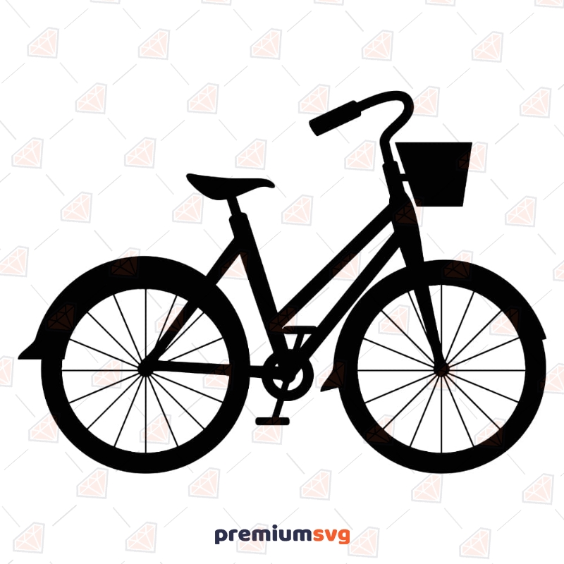Bicycle SVG, Bicycle Vector Files Instant Download Drawings Svg