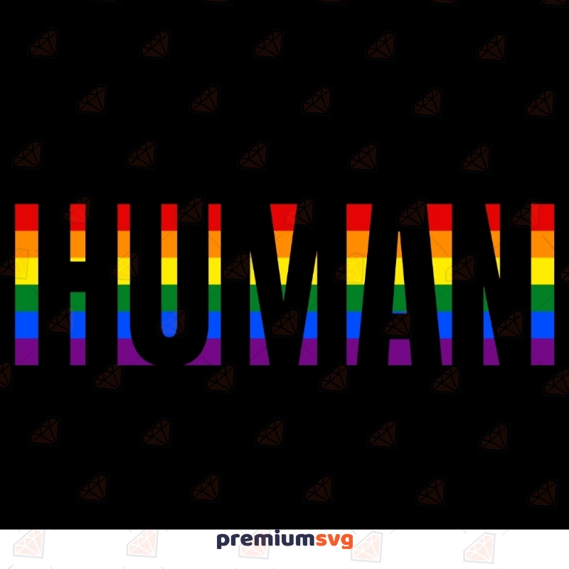 Lgbtq Flag with Human Svg, LGBTQ Flag Svg, LGBTQ PNG Lgbtq Pride Svg