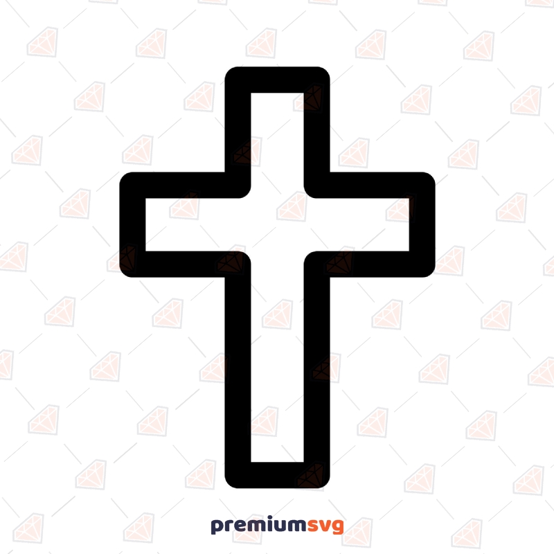 Christian Cross Symbol SVG Cut File, Cross Instant Download Christian SVG Svg