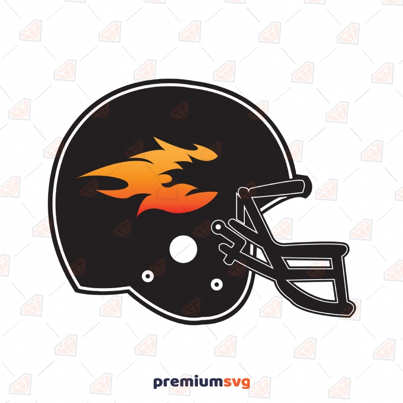 Football Helmet SVG Cut File, Instant Download Football SVG Svg