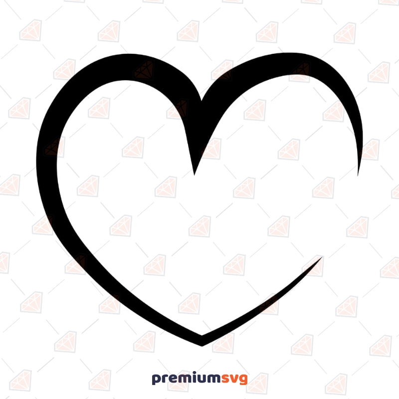Download Heart Monogram Frame Svg Png Psd Dxf Jpg File Premium Svg