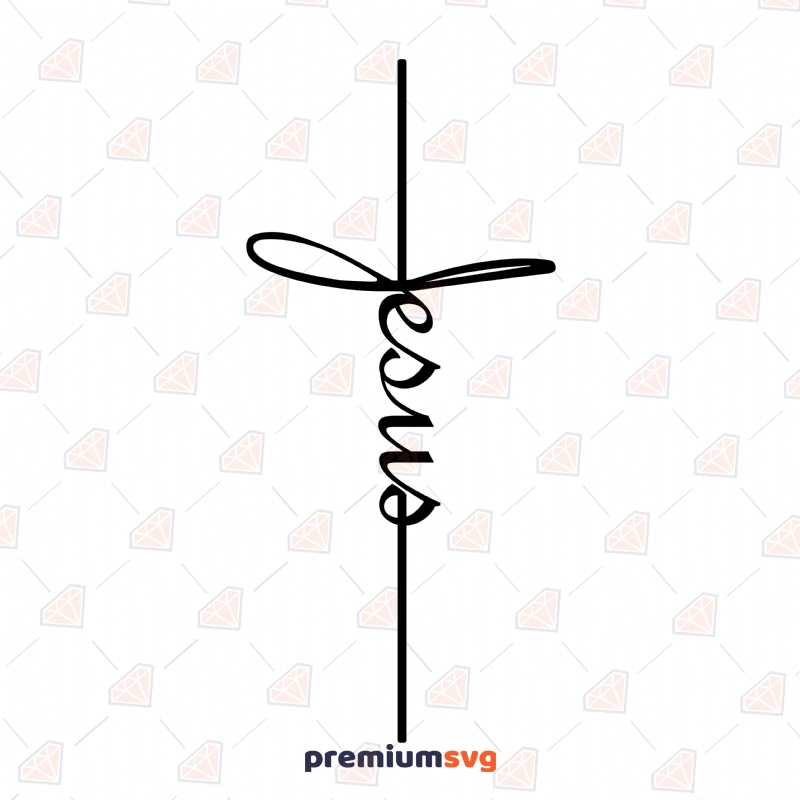 Jesus Cross SVG Cut File, Christian SVG Instant Download Christian SVG Svg