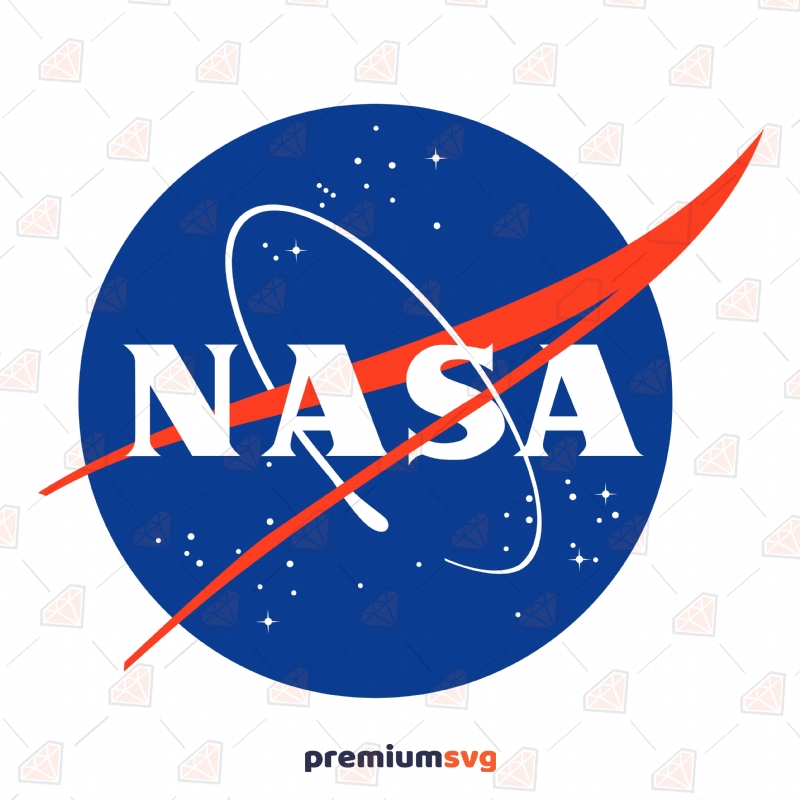 NASA LOGO SVG Cut File, USA Instant Download USA SVG Svg