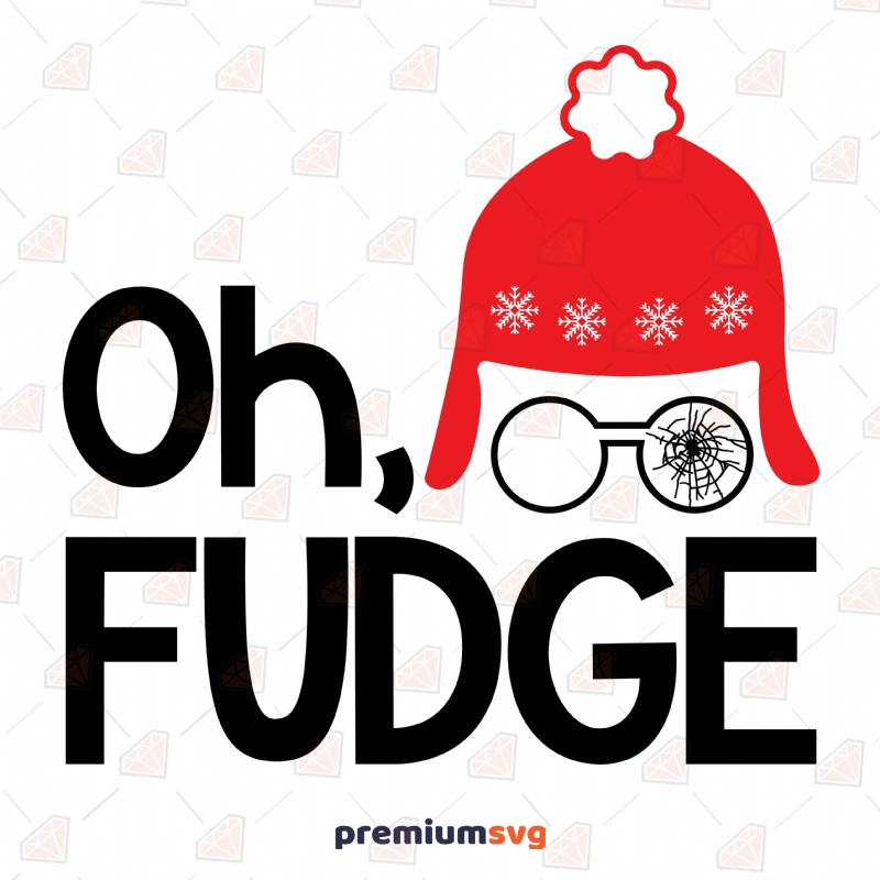 Oh Fudge SVG Cut File Christmas SVG Svg