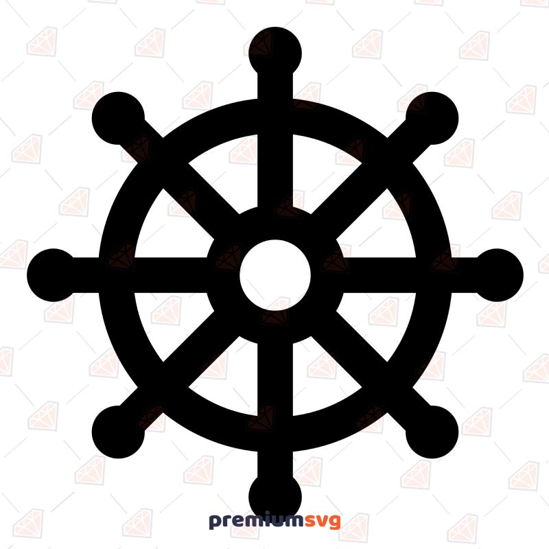 Dharmachakra Symbol Svg Religion Svg
