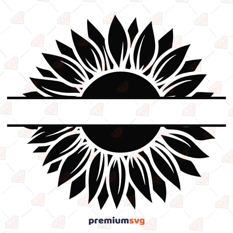 Free Free Sunflower Svg Monogram 2 SVG PNG EPS DXF File