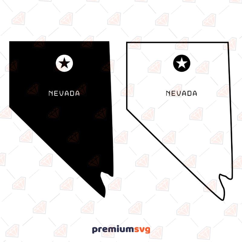 Nevada Maps Svg USA SVG Svg