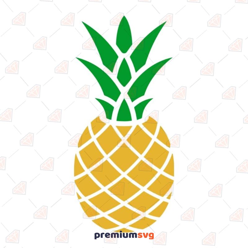 Pineapple Svg Clipart Cut Files Premiumsvg