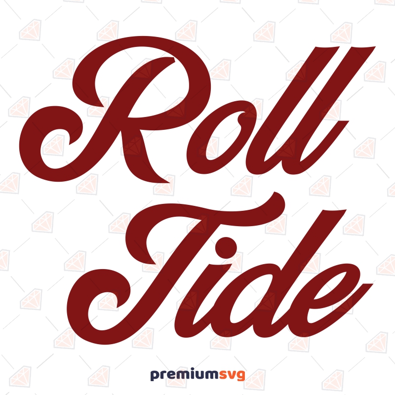 Roll Tide SVG, Instant Download Football SVG Svg
