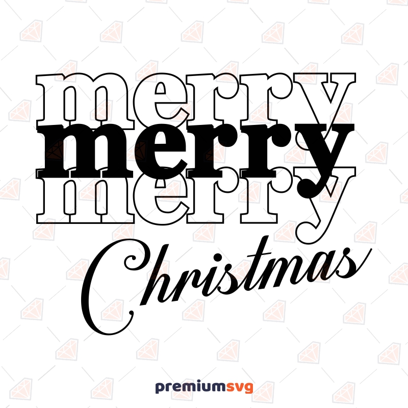 Merry Christmas SVG for Shirts Christmas Svg