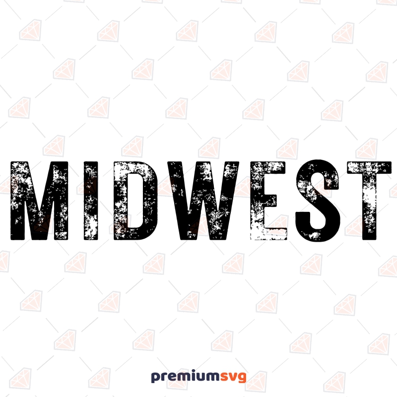 Midwest SVG Design, Midwest USA Instant Download USA SVG Svg