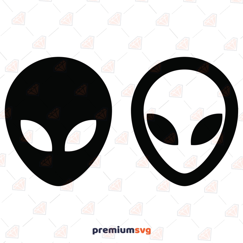 Alien SVG Icon, Alien Clipart Images Icon SVG Svg