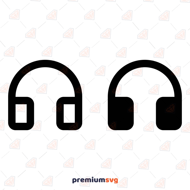 Headphone Icon SVG, PNG, and Clipart Files Icon SVG Svg