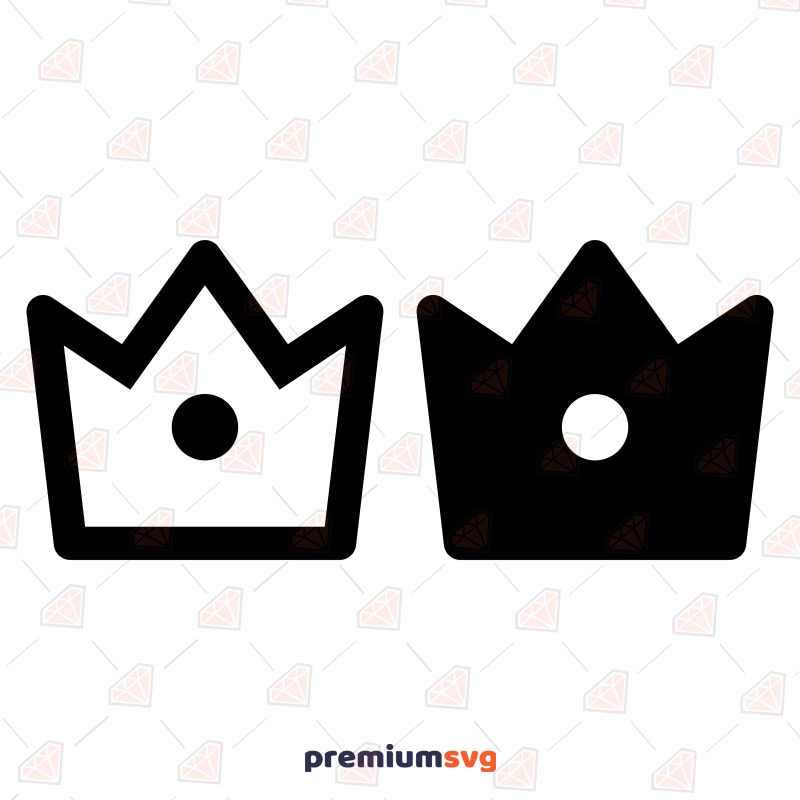 Simple Crown SVG & Clipart File Icon SVG Svg