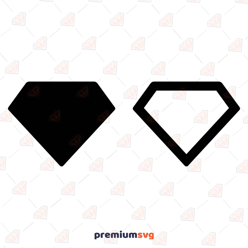 Simple Diamond Clipart, Diamond SVG Icon Icon SVG Svg