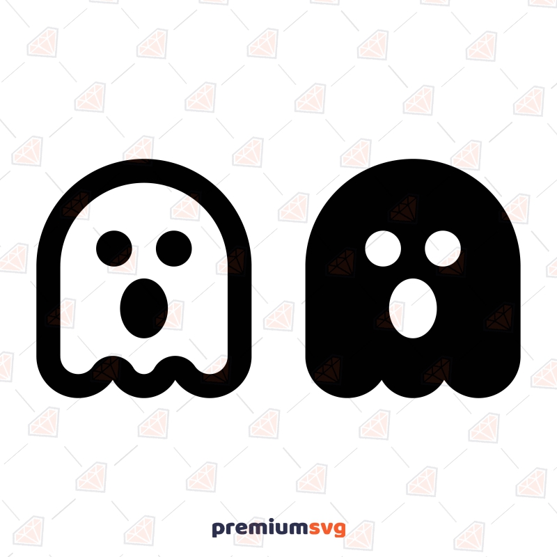 Simple Ghosts Icon SVG Icon SVG Svg