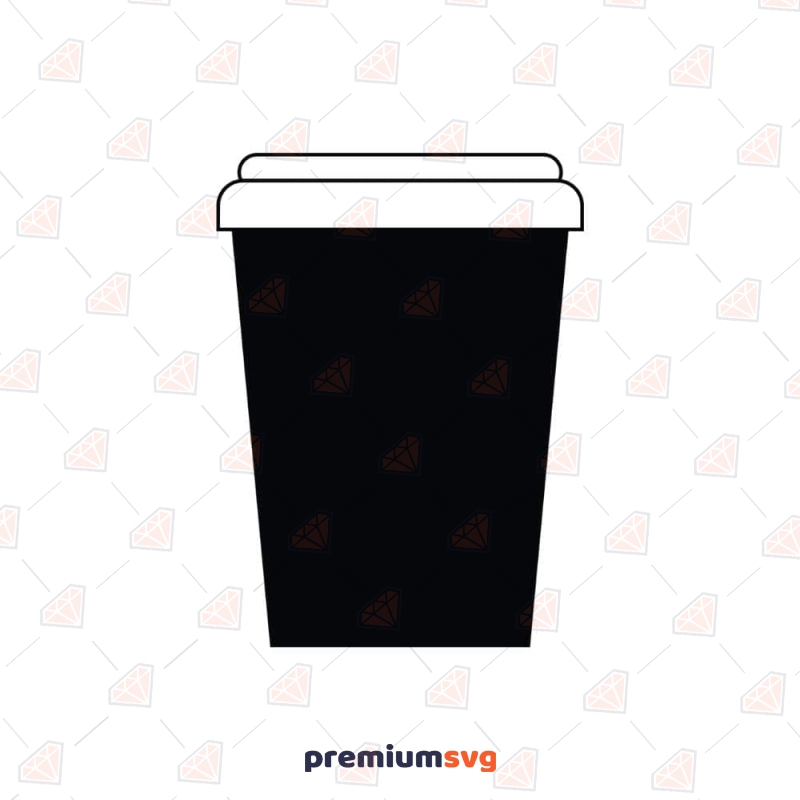 To Go Coffee Cup SVG, Coffee Cup Clipart Vector Files Coffee and Tea SVG Svg