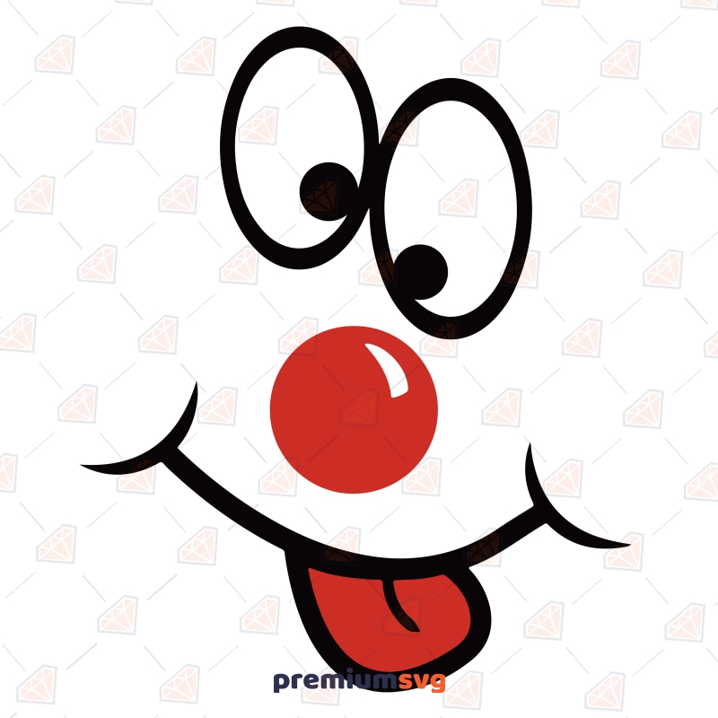 Red Nose Day Svg PremiumSVG