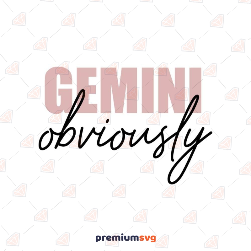 Gemini SVG for Shirts, Zodiac Sign SVG Astrological Svg