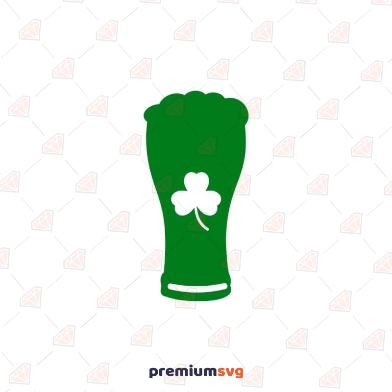 Green Beer Glass SVG, St Patrick's SVG St Patrick's Day SVG Svg