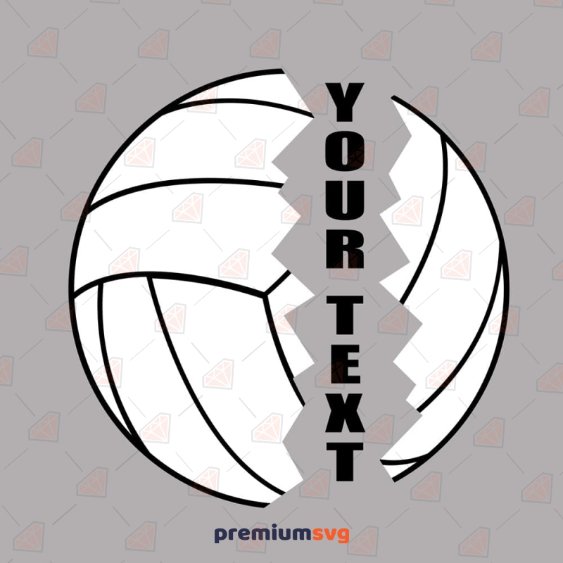 Volleyball Svg Volleyball Cut File Sports Svg Volleyball Clip Art | My ...