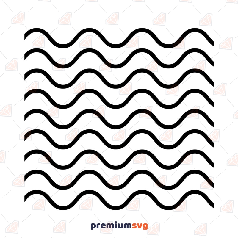 Wave Line SVG, Waves Zigzag SVG Pattern Background Patterns Svg