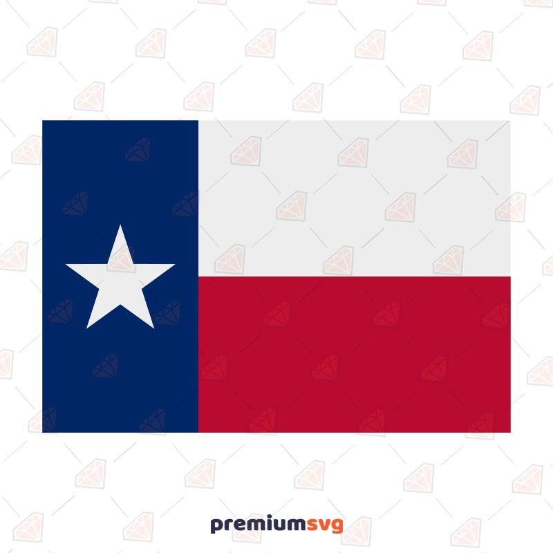 Texas Flag SVG, Texas Flag Vector Instant Download Texas SVG Svg