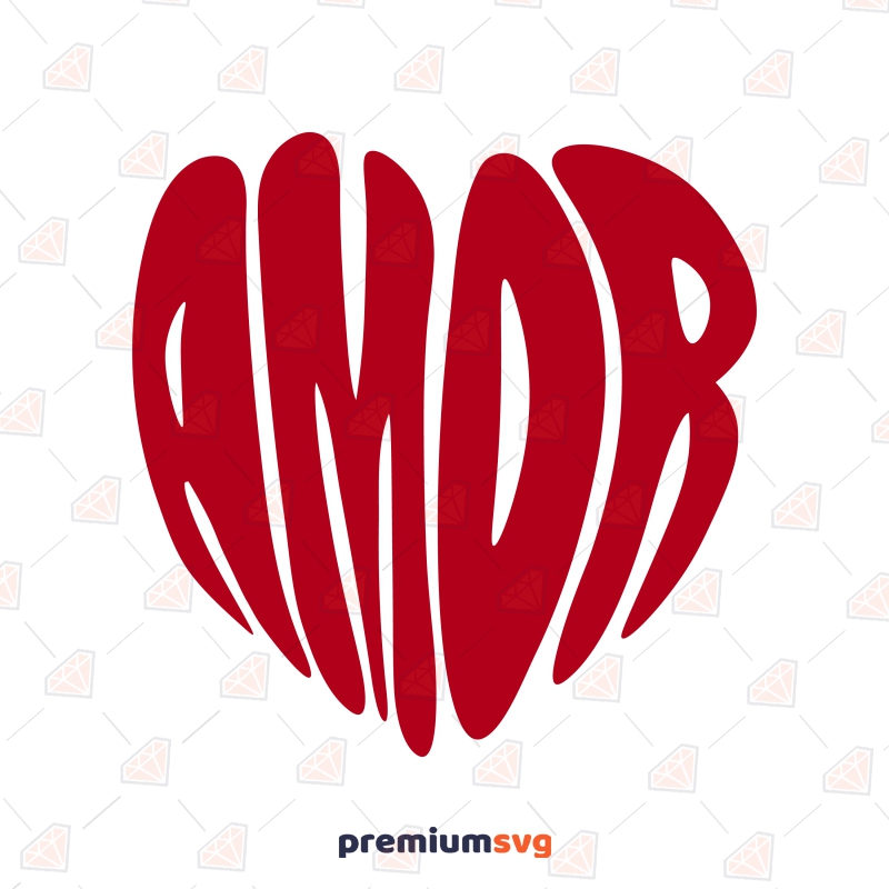 Heart Shaped Amor SVG, Valentine's Day SVG Vector Files Valentine's Day SVG Svg