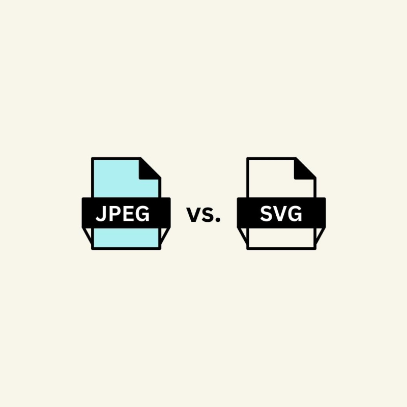 Difference between JPEG and SVG