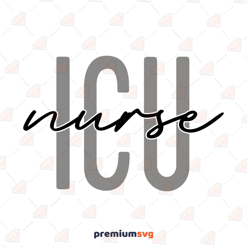 Intensive Care Unit SVG Shirt, Icu Nurse SVG | PremiumSVG