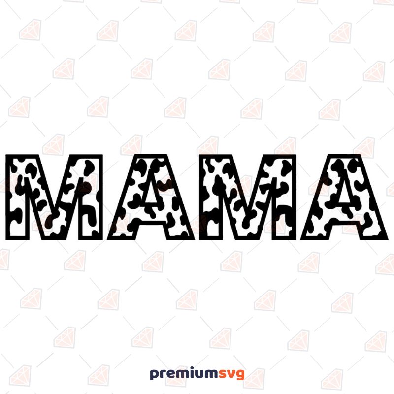 Leopard Mama SVG Cut File Mother's Day SVG Svg
