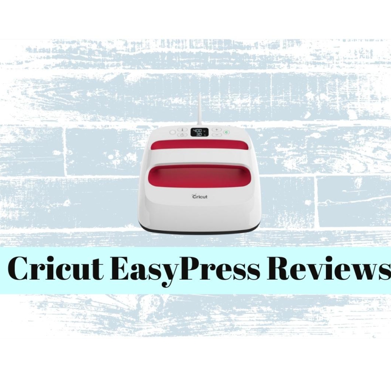 Cricut EasyPress Heat Press Machine (9 in x 9 in), Ideal for T-Shirts, Tote Bags, Pillows, Aprons & More