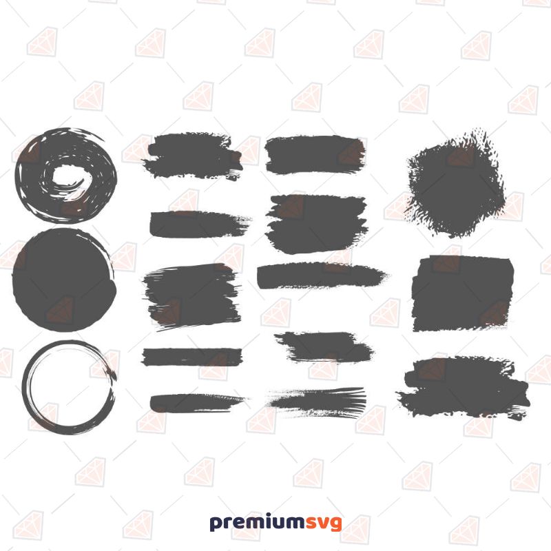 Download Paint Brush Stroke SVG Cutting File | Premium SVG